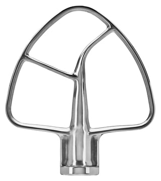 Flat Beater Accessory for 4.5-5 Qt Tilt Head Stand Mixers by KitchenAid – 4.5-5 Qt, 5.0 quarts, Stainless Steel, Model KSM5THFBSS