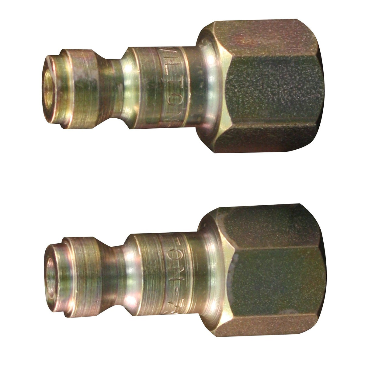 S-784 1/4"" FNPT T Style Plug - Pack of 2" by Milton –, Alloy Steel, Multicolor, Model S784