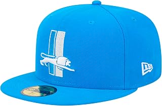 New Era Men's Blue Detroit Lions 59FIFTY Fitted Hat