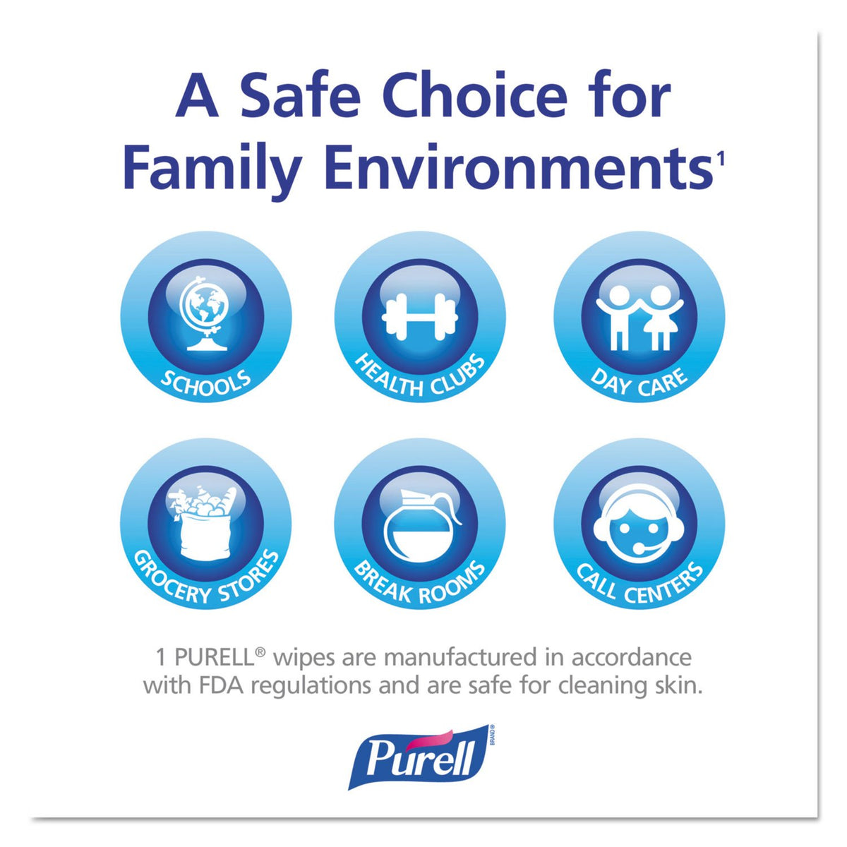 902210CT Sanitizing Hand Wipes by Purell – 1000 Count (Pack of 1), Pack of 1000, Model GOJ902210CT