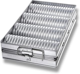 Chicago Metallic Crimped Round Bread Pan Set, 4-pan
