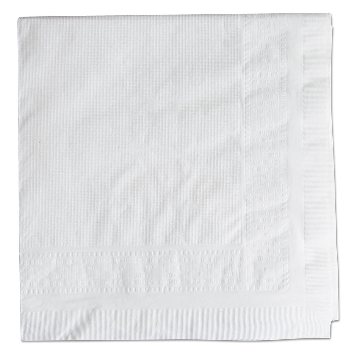 210130 Cellutex Tablecover by Hoffmaster – 54x108 inches, 2-Ply Tissue Paper, 1-Ply Poly, White, Pack of 25, Model HFM210130