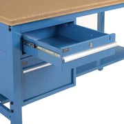 72" W x 36" D Workbench by Global Industrial – Steel, Blue, Model 319265BL
