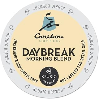 Caribou Coffee Daybreak Morning Blend, K-Cups for Keurig Brewers, 24 Count (Pack of 4)
