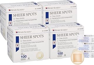 Henry Schein Sheer Spot Adhesive Bandage, 7/8", Sterile, 400 Ct