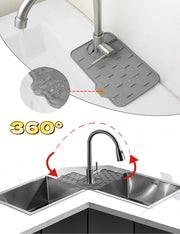 Silicone Faucet Splash Proof Pad by bepisof – Silicone, Grey, Model ZHHAO0275XX