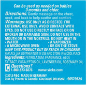 Pack Of 8 - Babyrub Soothing Ointment by Vicks – 1.76 Ounce