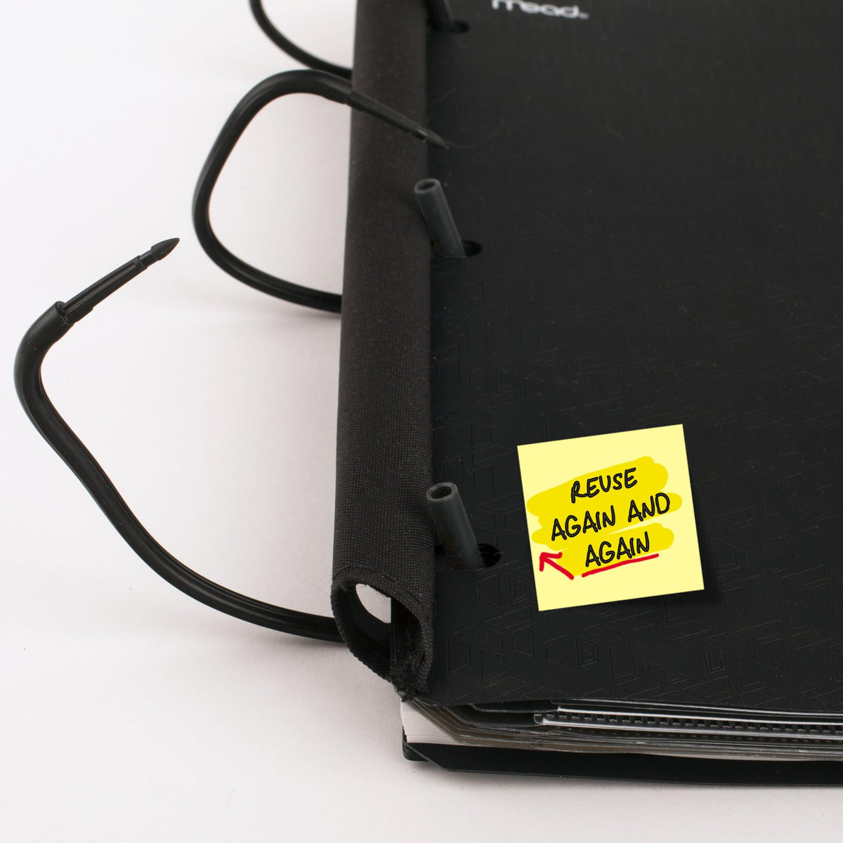 Flex Refillable Notebook + Study App by Five Star – 1 Pack, Plastic, Black, Model 29326AA2