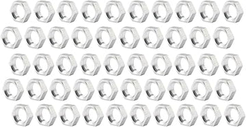 Allstar Performance ALL18295-50 3/4"-16 LH Small Hex Steel Jam Nuts
