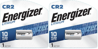 CR2 3V Lithium Batteries (2 Pack) by Energizer – 1 Count (Pack of 2), Lithium, Multicolor, Pack of 2, Model EVEEL1CR2BP
