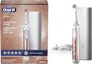 Oral-B Pro 6000 Smart Series Electric Toothbrush, Rose Gold