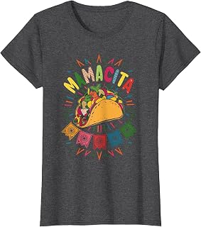 Mamacita Fiesta Tee - Taco Lover Cinco De Mayo Celebration T-Shirt