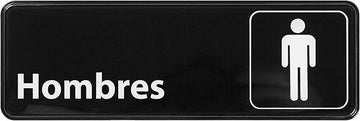 WINCO Information Sign, Black