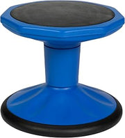Flash Furniture Kids 12 in Stool with Non-Skid Bottom, Blue