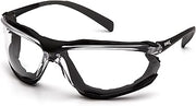 Pyramex Proximity Safety Glasses Eye Protection, Amber H2X Anti-Fog