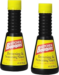 Kitchen Bouquet Browning & Seasoning Sauce, 4 oz (2 pack)