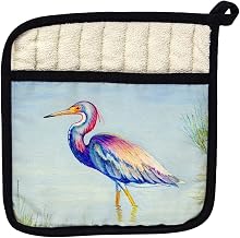 Betsy Drake PT756 Tri-Colored Heron Pot Holder