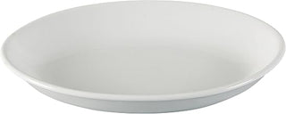 Yanco AC-219 ABCO Oval Deep Platter, 19" Length, 13.75" Width, 2.25" Height, Porcelain, Super White, Pack of 4