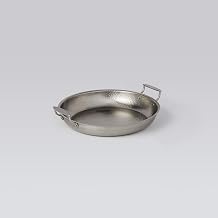 American Metalcraft THRD17 Hammered Stainless Steel Serving Pan, Round, 17-Inches