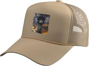 Emus Emu Trucker Hat with Adjustable Mesh Back