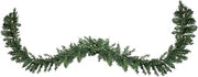 Pre-Lit Buffalo Fir Commercial Christmas Garland - 25' x 17" - Clear Lights