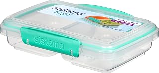 Sistema 11.8 Ounce Small Split Storage Container (Colors may vary)