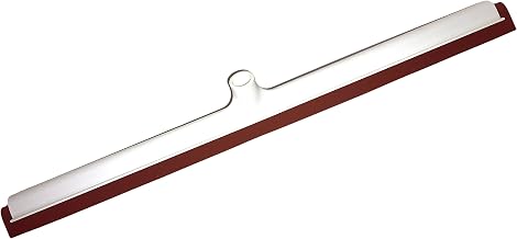 SPARTA Flo-Pac Moss Foam Floor Squeegee Window Squeegee with Plastic Frame for Floor, Bathroom, Kitchen, Concrete, Tile, Garage, Commercial Use, 30 Inches, Red