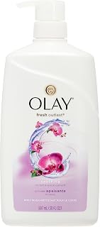 Olay Fresh Outlast Soothing Orchid & Black Currant Body Wash 30 Oz