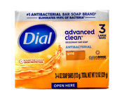 12402 4 oz. Gold Dial Antibacterial Soap Bars – 4 Ounce (Pack of 3), Model 2410