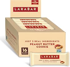 Larabar Peanut Butter Cookie, Gluten Free Vegan Fruit & Nut Bar, 16 Ct, 27.2 OZ