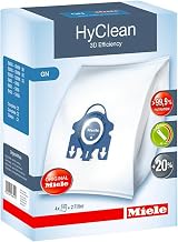 HyClean 3D GN Type Microfiber Dust Bags for Miele Canister Vacuum Cleaners - 9917730