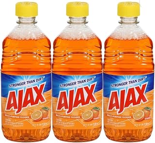 Ajax Orange Scented All Purpose Cleaner 16.9 Ounce (3 pack)