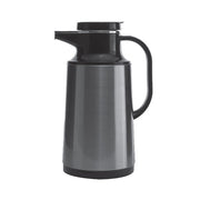 Service Ideas Coffee-At-A-Touch Stainless Steel Coffee Carafe Server, Silver - 1 Liter 33.8 oz.