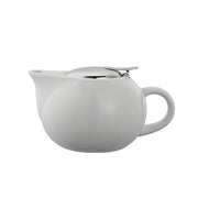 Service Ideas Ceramic Teapot, 16 oz. - White