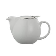 Service Ideas Ceramic Teapot, 16 oz. - White