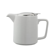 Service Ideas Ceramic Teapot, 16 oz. - White