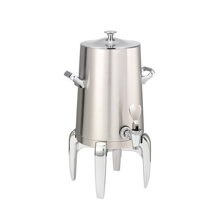 Service Ideas Flame Free Thermo-Urn Stainless Steel Coffee Chafer Urn, 1.5 gal. - Brushed Stainless Steel