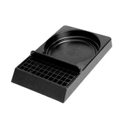 Service Ideas APS1 ABS Plastic Drip Tray, 8" x 12", Black - Default Title