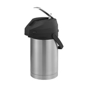 Service Ideas Color-Me-SVAC Stainless Steel Airpot, 2.5 Liters - Black Silver