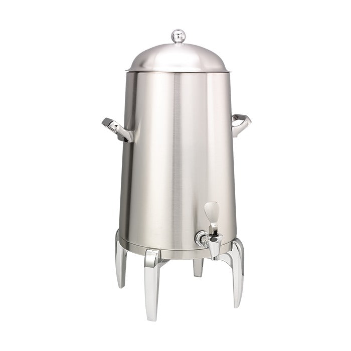 Service Ideas Flame Free Thermo-Urn Stainless Steel Coffee Chafer Urn, 5 gal. - Brushed