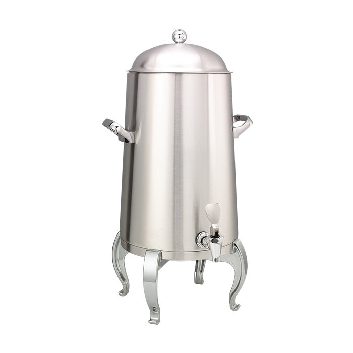 Service Ideas Flame Free Thermo-Urn Stainless Steel Coffee Chafer Urn, Silver - 5 gal.