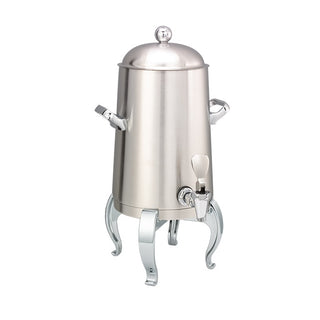 Service Ideas Flame Free Thermo-Urn Stainless Steel Coffee Chafer Urn, Silver - 1.5 gal.