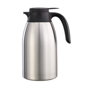 Service Ideas Flow Control Coffee Carafe Server, Silver - 1.6 Liters 54.1 oz.