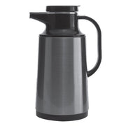 Service Ideas Coffee-At-A-Touch Stainless Steel Coffee Carafe Server, Silver - 1.9 Liters 64.2 oz.