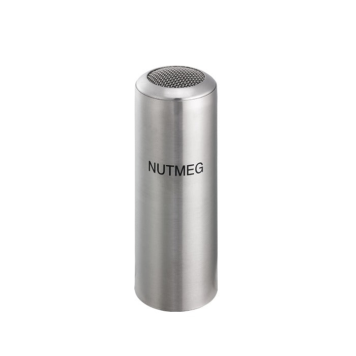 Service Ideas STC Stainless Steel Sugar Shaker, 6 oz., Silver, 6/Case - STCMESHNUTM