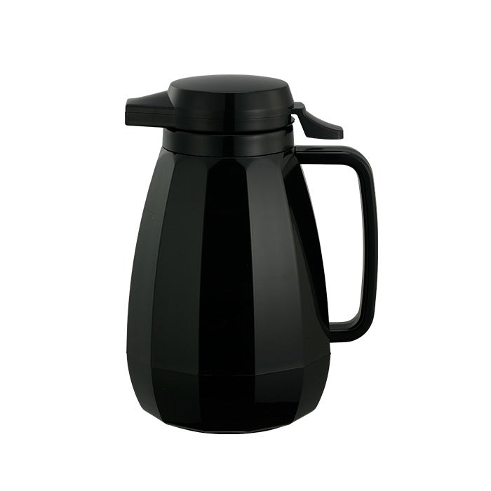 Service Ideas New Generation Plastic Coffee Carafe Server, 0.6 Liter 20.2 oz. - Black