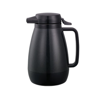 Service Ideas Thermo-Serv Plastic Coffee Carafe Server, 0.6 Liter 20 oz. - Black
