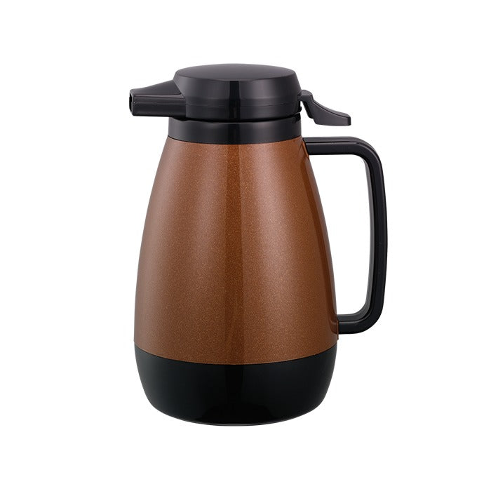 Service Ideas Thermo-Serv Plastic Coffee Carafe Server, 0.6 Liter 20 oz. - Copper
