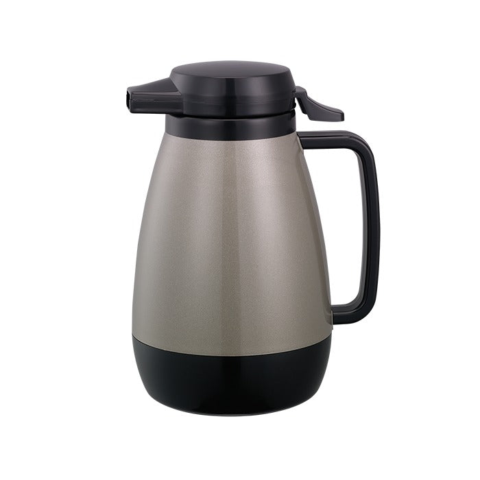 Service Ideas Thermo-Serv Plastic Coffee Carafe Server, 0.6 Liter 20 oz. - Gray