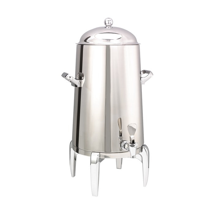 Service Ideas Flame Free Thermo-Urn Stainless Steel Coffee Chafer Urn, 5 gal. - Polished